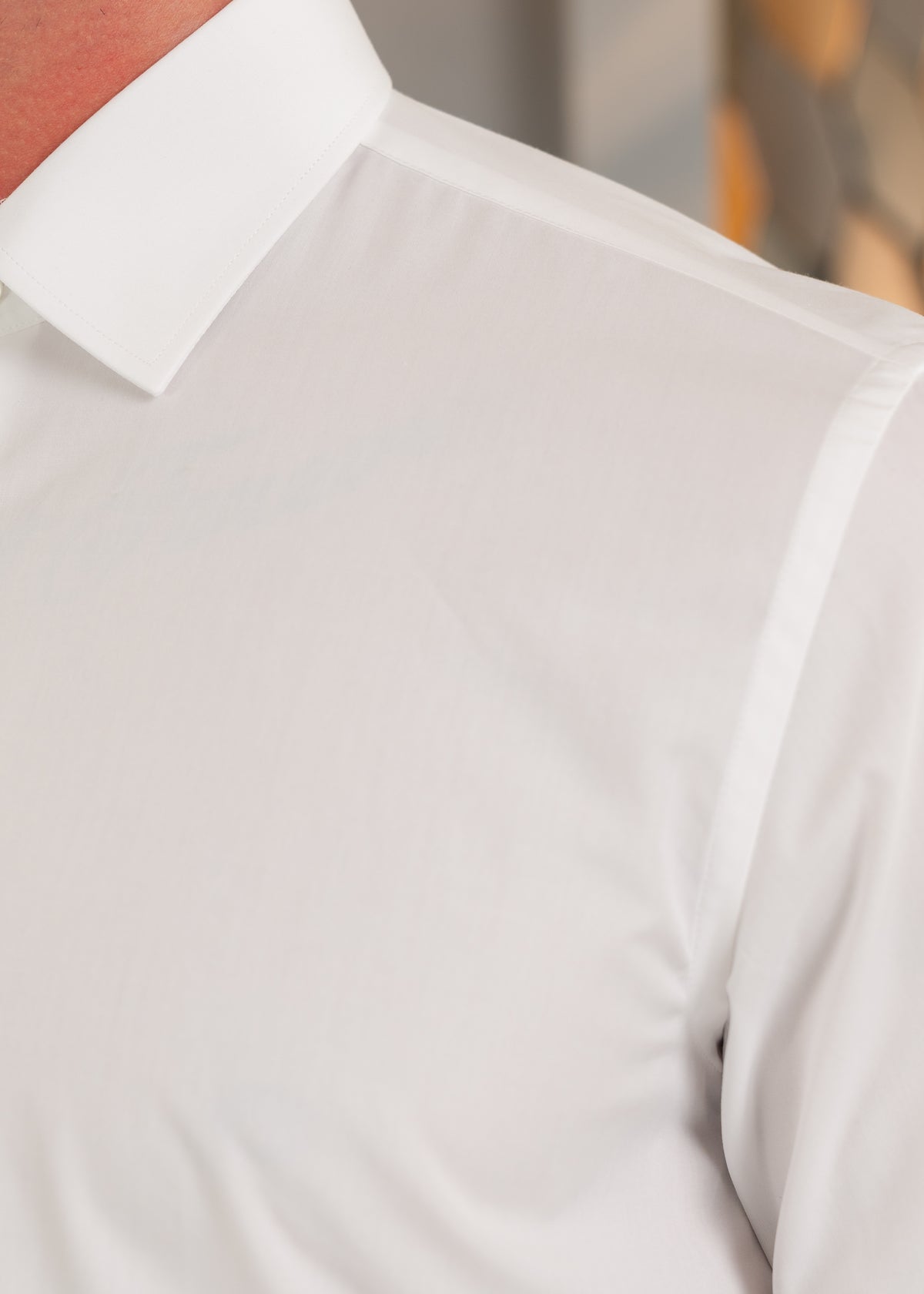 Chemise unie blanche GIANNI ANGELO