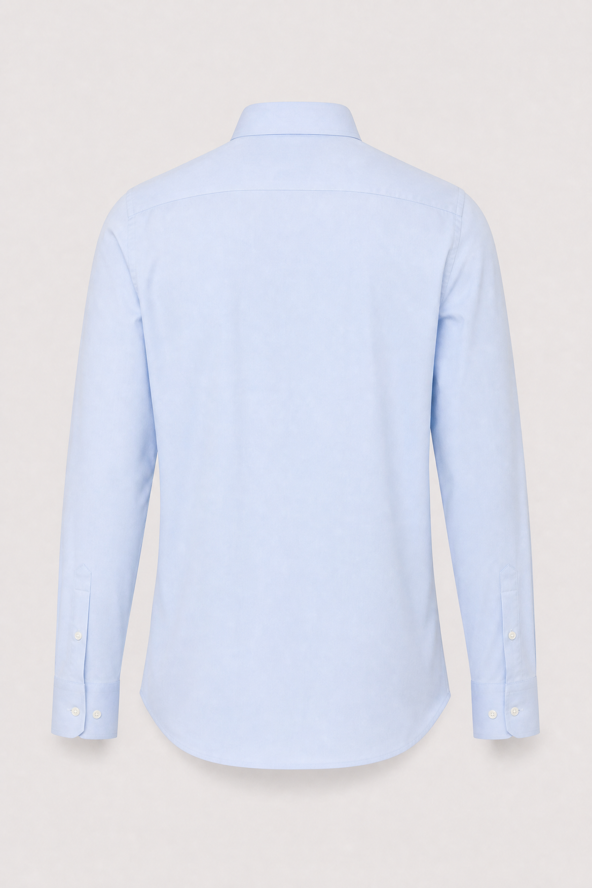 Chemise unie bleu clair - dos