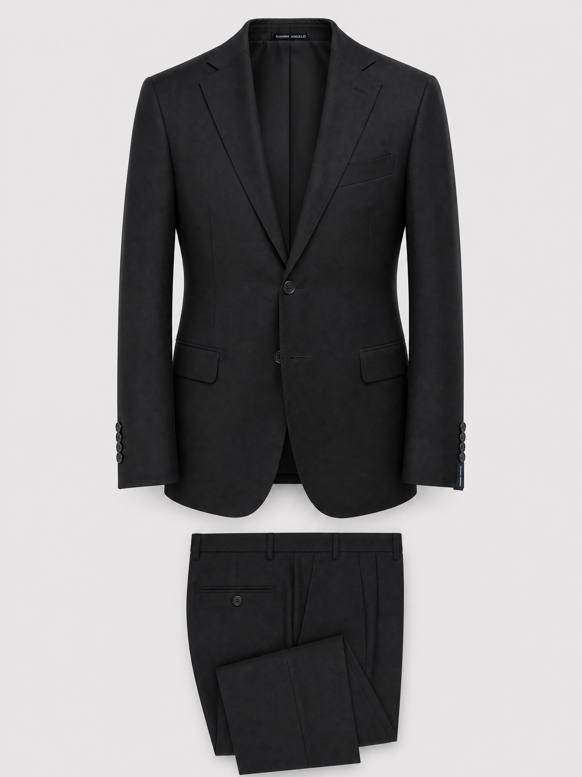 Costume deux pièces noir GIANNI ANGELO